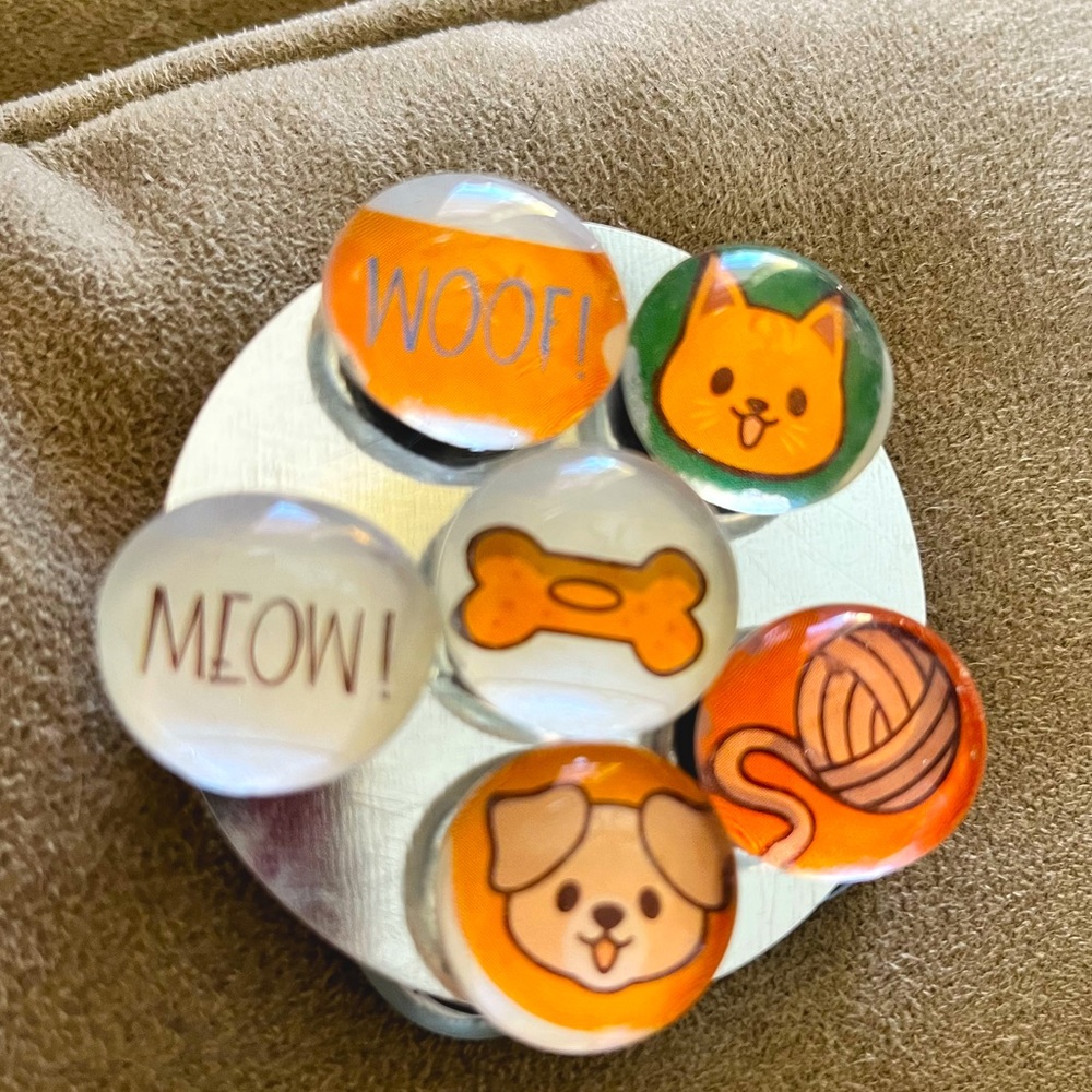 Pet lover magnet set